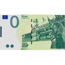 0 Euro biljet Brugge Historium